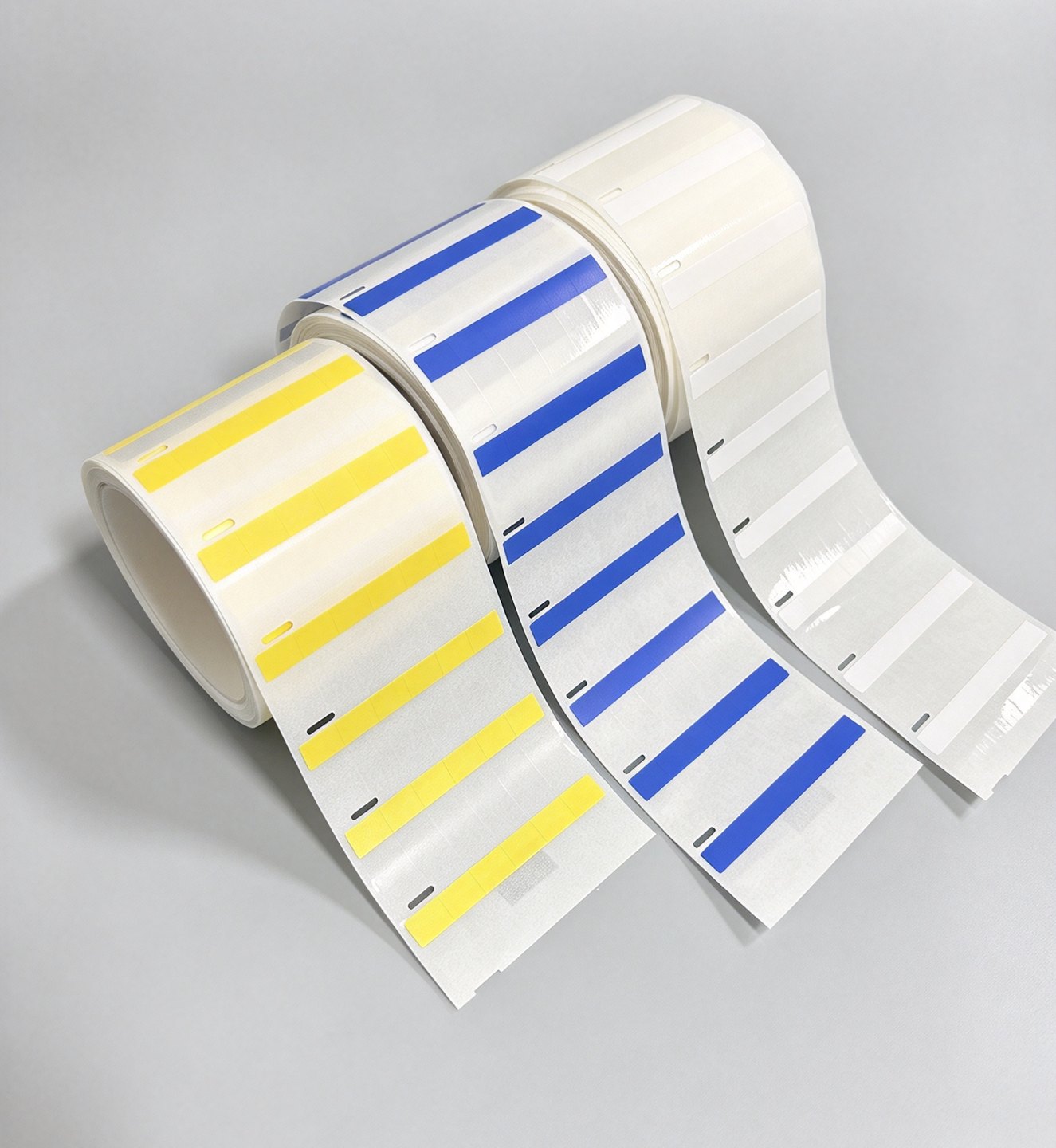 BOPP wrap-around labels on rolls